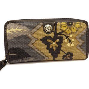 Spartina 449 Wallet/ Daufuskie Island/ Linen/ Leather